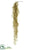 Glittered Plastic Twig Hanging Vine - Gold - Pack of 6