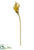 Metallic Calla Lily Spray - Gold - Pack of 12