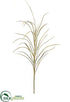 Silk Plants Direct Glittered Grass Spray - Gold - Pack of 6