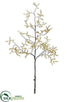 Silk Plants Direct Glittered Branch - Gold - Pack of 12
