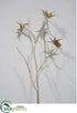 Silk Plants Direct Spider Orchid Branch - Gold - Pack of 6