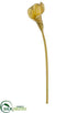 Silk Plants Direct Metallic Calla Lily Spray - Gold - Pack of 12