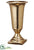 Fiberglass Urn - Gold - Pack of 1