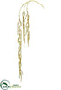 Silk Plants Direct Metallic Amaranthus Hanging Spray - Gold - Pack of 12