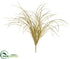 Silk Plants Direct Metallic Grass Spray - Gold - Pack of 12