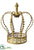 Metal Crown - Gold - Pack of 4