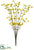 Mini Pompon Bush - Yellow Gold - Pack of 12