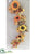 Sunflower, Berry, Fern, Maple Garland - Yellow Gold - Pack of 2