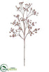 Silk Plants Direct Gypsophila Spray - Rose Gold - Pack of 6