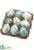 Silk Plants Direct Egg - Turquoise Gold - Pack of 12