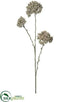 Silk Plants Direct Glittered Cluster Berry Spray Xas016- - Taupe Gold - Pack of 12