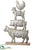 Stacking Animal Table Top - Galvanized Gold - Pack of 4