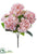 Hydrangea Bush - Pink Soft - Pack of 12