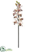 Silk Plants Direct Cymbidium Orchid Spray - Pink Soft - Pack of 6