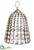 Pearl Bell Ornament - Gold Pearl - Pack of 1