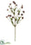Silk Plants Direct Wild Daisy Spray - Eggplant - Pack of 12