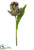 Silk Plants Direct Artichoke Spray - Green Eggplant - Pack of 12