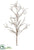 Twig Branch - Brown - Pack of 4