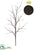 Twig Branch With LED Light - Brown - Pack of 6