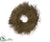 Glittered Tillandsia Wreath - Brown - Pack of 1