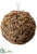 Sedum Ball Ornament - Brown - Pack of 12