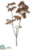 Silk Plants Direct Maple Spray - Brown - Pack of 6