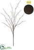 Silk Plants Direct Twig Branch With LED Light - Brown - Pack of 6