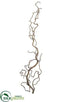 Silk Plants Direct Curly Willow Branch - Brown - Pack of 12