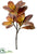 Magnolia Leaf Spray - Brown - Pack of 6