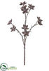 Silk Plants Direct Cotton Pod Spray - Brown - Pack of 24