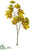 Maple Leaf Spray - Yellow Brown - Pack of 12