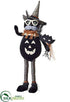 Silk Plants Direct Cat in Pumpkin Outfit - Black Brown - Pack of 6