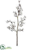 Silk Plants Direct Lichen Branch - Green Brown - Pack of 12
