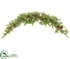 Silk Plants Direct Norway Spruce Swag Garland With Pine Cone - Green Brown - Pack of 1