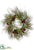 Eucalyptus, Pine Cone, Pine Wreath - Green Brown - Pack of 1