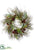 Eucalyptus, Pine Cone, Pine Wreath - Green Brown - Pack of 1