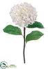 Silk Plants Direct Hydrangea Spray - Cream - Pack of 12