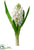 Silk Plants Direct Hyacinth Spray - Cream - Pack of 12