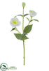 Silk Plants Direct Lisianthus Spray - Cream - Pack of 24