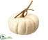 Silk Plants Direct Pumpkin - Cream - Pack of 4