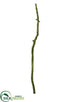 Silk Plants Direct Plastic Twig Branch - Green - Pack of 24