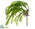 Soft Pine Tree Branch - Green - Pack of 4