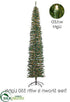 Silk Plants Direct Tower Tree - Green - Pack of 1