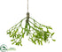 Silk Plants Direct Mistletoe Hanging Branch - Green - Pack of 6