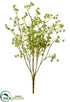 Silk Plants Direct Berry Bush - Green - Pack of 12