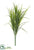 Silk Plants Direct Grass Bush - Green - Pack of 12