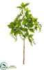 Silk Plants Direct Amaranthus Bud Spray - Green - Pack of 12