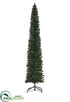 Silk Plants Direct Tower Pencil Pine Tree - Green - Pack of 1
