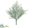 Silk Plants Direct Wild Grass Bush - Green - Pack of 24