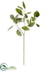 Silk Plants Direct Leaf Spray - Green - Pack of 12